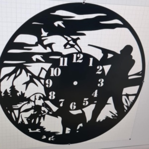 Lasergravering af vægur - Fritid