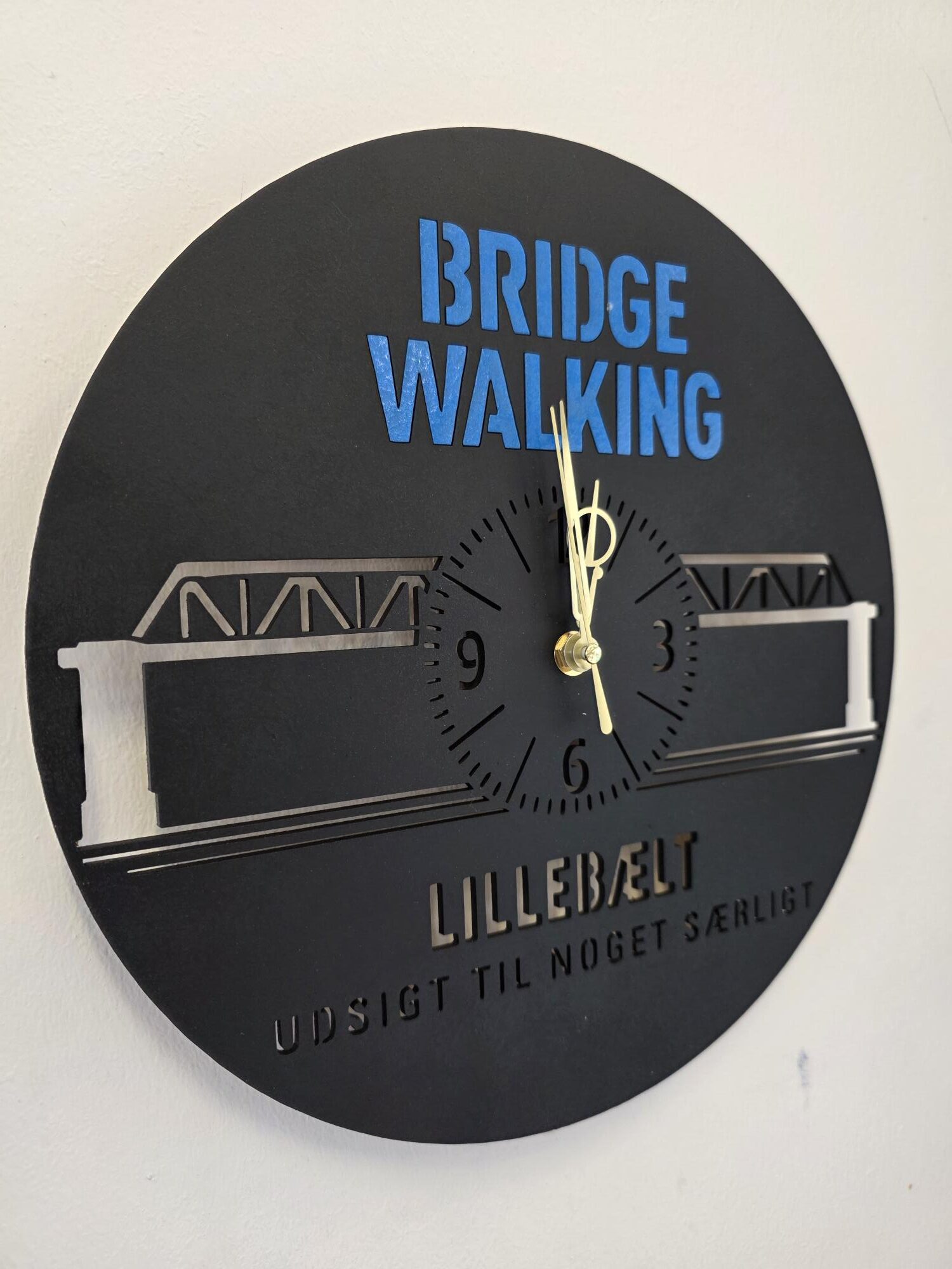 Lasergraveret ur sort Bridgewalking